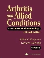 Arthritis & Allied Conditions "A Textbook of Rheumatology"