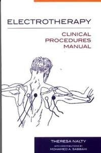 Electrotherapy. "Clinical Procedures Manual."