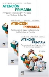 Lote Martín Zurro Atención Primaria "Problemas de Salud + Principios, Organización y Métodos + Autoevaluación para la Preparación"