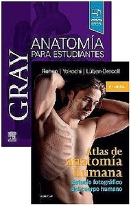 Lote Gray Anatomía para Estudiantes + Atlas de Anatomía Humana. Estudio Fotográfico del Cuerpo Humano