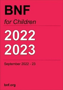 BNF for Children 2022-2033