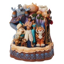 Figura Disney Aladdin Personajes Diorama Premium