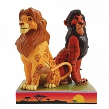 Figura Disney el Rey Leon Simba y Scar